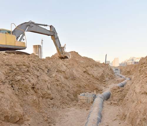 Photo of Sanitary Sewer Installation & Repair